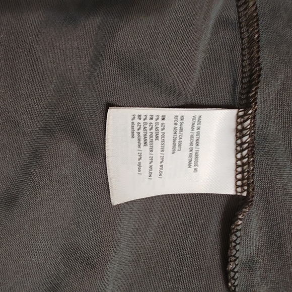 American Eagle Outfitters Velvet Crisscross Cami in Black and Brown - Picture 5 of 6